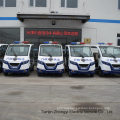 High Quality 3 5 Seats Closed Style Street Laminated Glass Electric Police Patrol Car